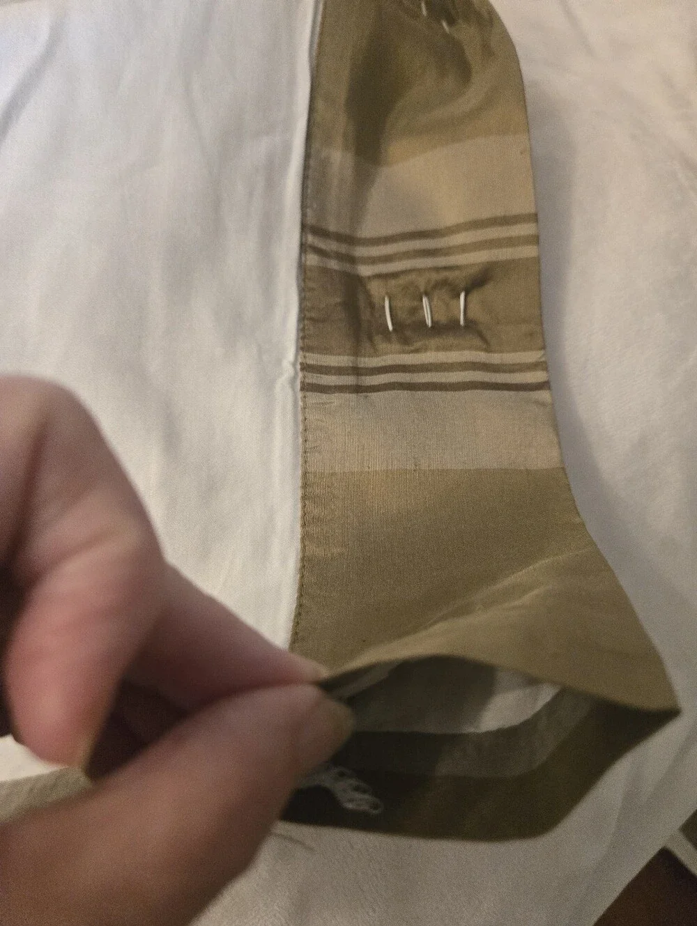 NWOT Pair Pottery Barn Dupioni Silk Curtain Panels
